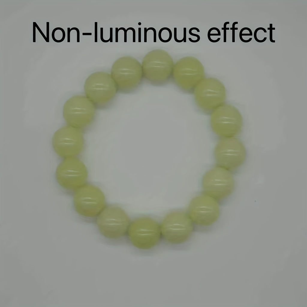 Green Luminous Beads Hand String Fluorescent Stone