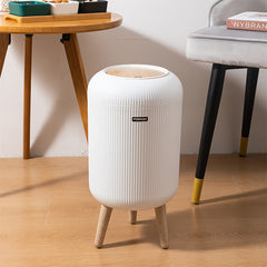 9.5L Odor-proof Trash Bin with Lid, Minimalist Design