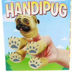 Silicone Animal Finger Puppet Set Squirrel Panda Cat Shiba Inu Pug
