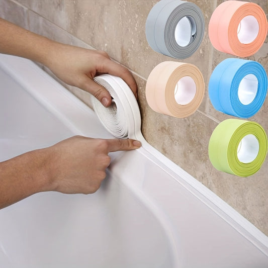 PVC Waterproof Sealing Strip Self Adhesive Sink Stove Crack Strip
