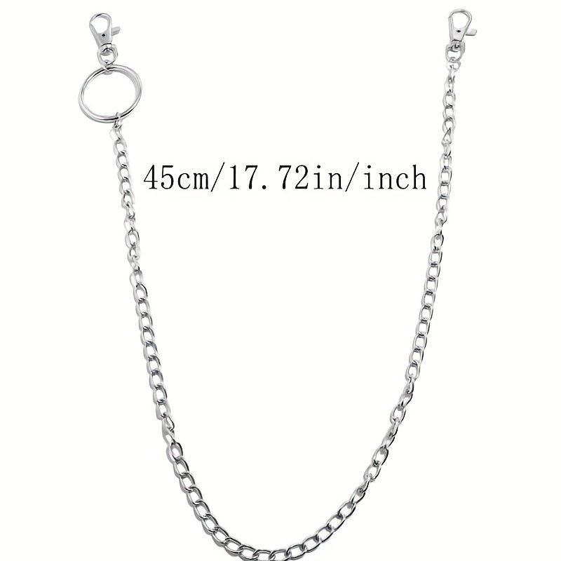 Waist Chain Key Chain Harajuku Goth Punk Rock Metal Pants