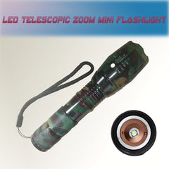 Adjustable Focus Flashlight for Outdoor Activities