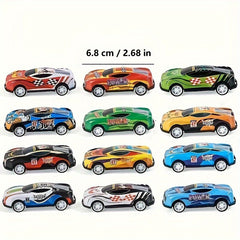 3pcs Pull Back Toy Cars Mini Die Cast Racing Cars Halloween Christmas