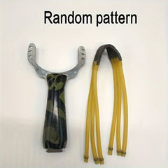 Outdoor Aluminum Camouflage Slingshot for Fun Toys Games