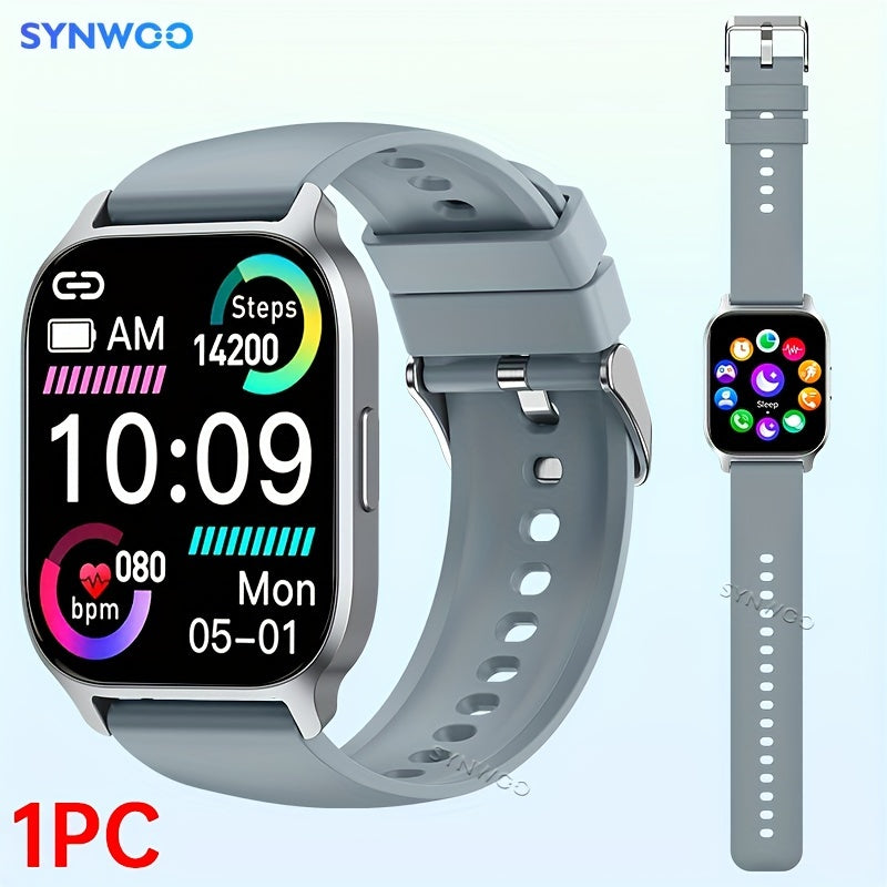 SYNWOO Y3 Smartwatch Full Touch Screen Fitness Tracker Voice Call Capability