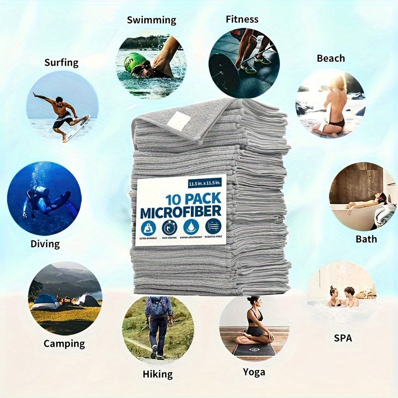 Microfiber Cleaning Towel Water Absorbent Car Washing & Dish Washing Towel