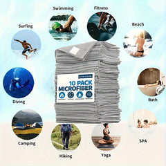 Microfiber Cleaning Towel Water Absorbent Car Washing & Dish Washing Towel