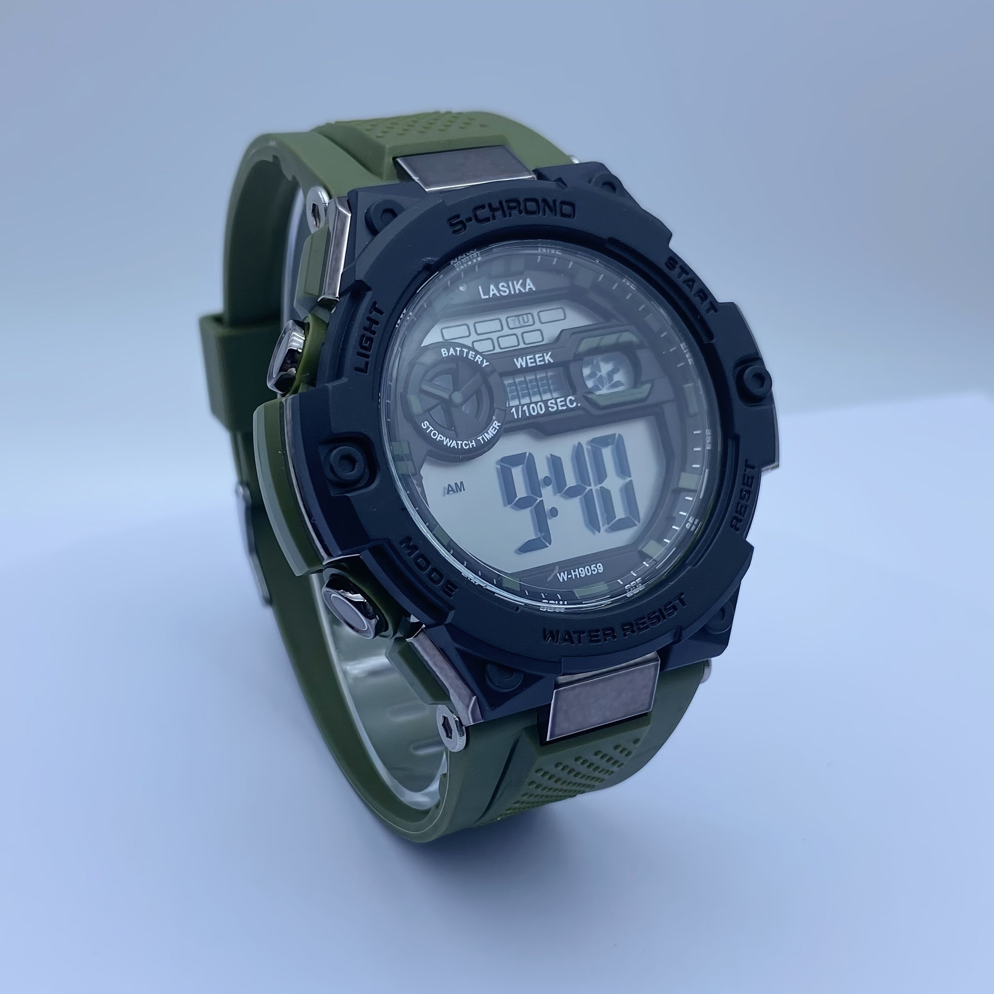 Boys' Sports Watch with Alarm Clock Luminous Timer