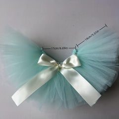 Green Newborn Baby Girl Tutu Skirt Dress Headband Photography Props