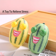 Watermelon Stress Relief Fidget Toy with Pop Out Eyes