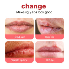 Exfoliating Lip Balm for Dark & Dry Lips - Moisturizing Lip Care Primer