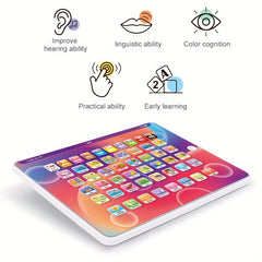 Ultra Thin Spanish Touch Screen Reading Machine Educational Toy