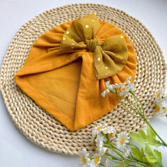 Baby Spring Summer Thin Headband Soft Bowtie Baby Hat