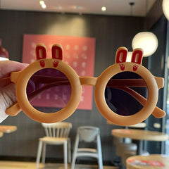 Rabbit Sunglasses for Kids Girls Boys Decorative Glasses