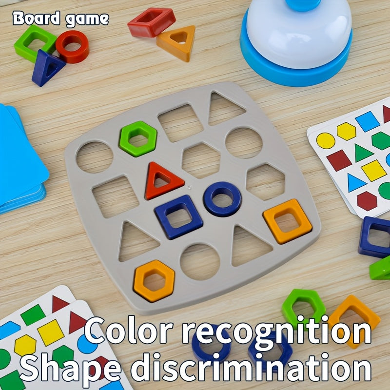 Geometric Shape Matching Toy for Toddlers