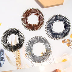 2pcs Spring Comb Hair Clips for Women Girls Hair Accessory