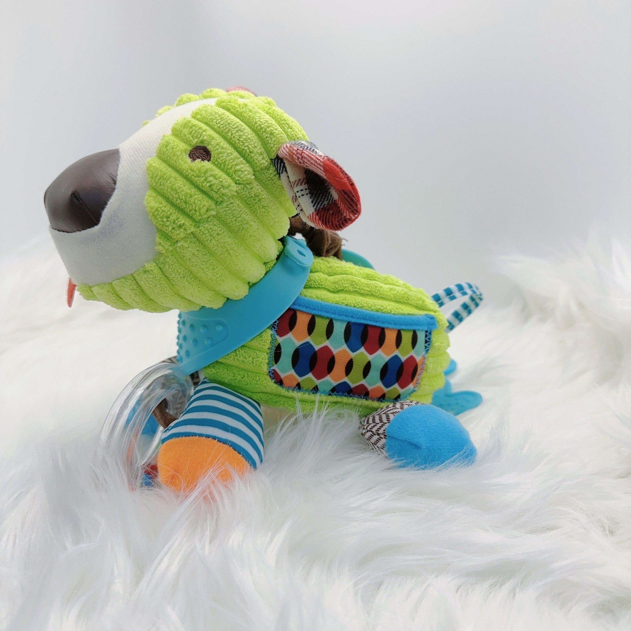 Baby Puppet Toy Label Coaxing Sleep And Gnawing Accompanying Doll