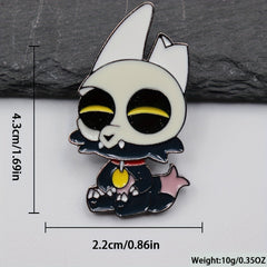 Little Dinosaur Novelty Brooch For Men
