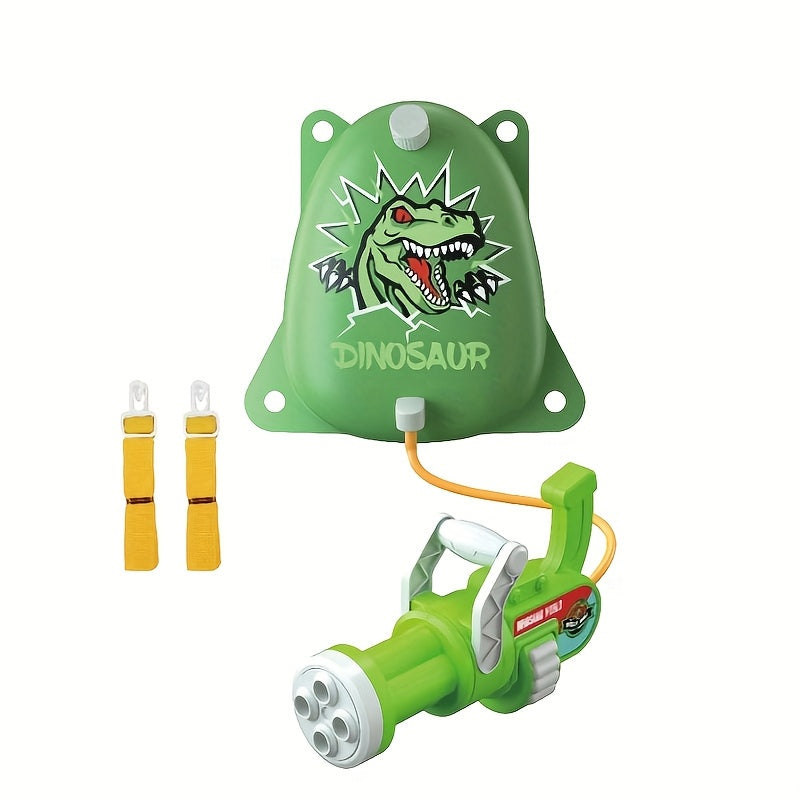 Gibbs TPU Backpack Water Gun Summer Space & Dinosaur Theme Vibrant Mixed Colors