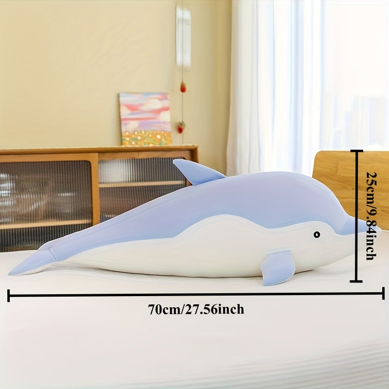 Soft Dolphin Puppet Plush Toy, Birthday Gift, 70cm