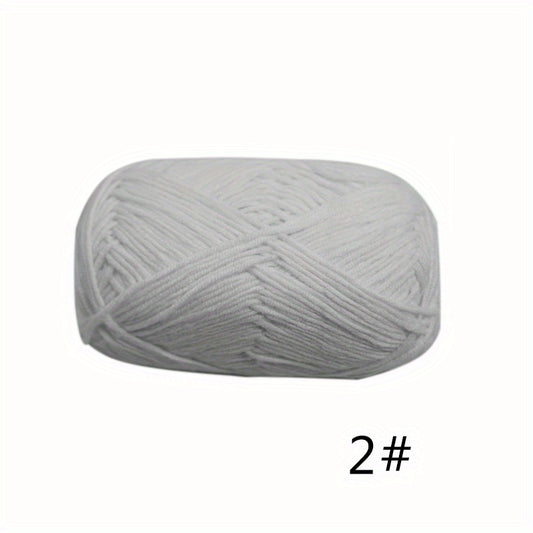 4pcs 60C/40A 4 Strands Yarn for Crochet & Knitting 40g