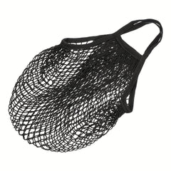 Short Handle Mesh Bag Regular Shoulder Carrying Net Shopping Bag Reusable