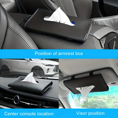 Car Sun Visor Tissue Box Creative Car Tissue Box