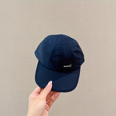 Quick Dry Peaked Cap Sun Protection Baseball Cap For Girls
