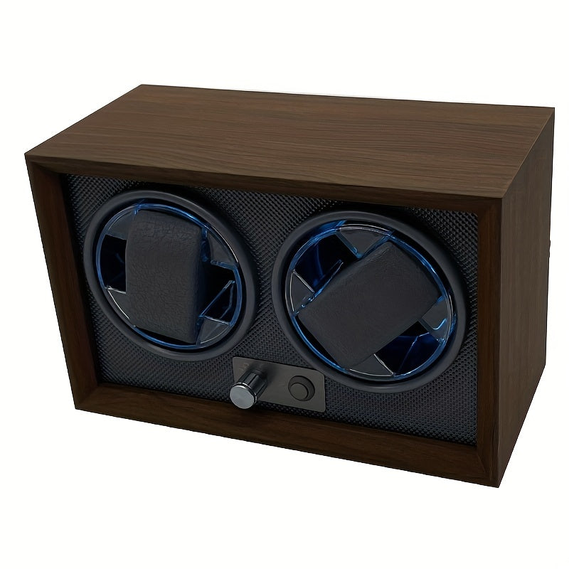 Wood Retro Automatic Watch Winder for Wine Cabinet