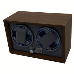 Wood Retro Automatic Watch Winder for Wine Cabinet