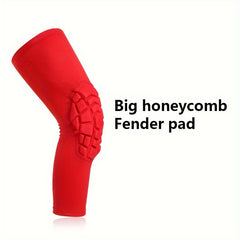 Compression Honeycomb Knee Pads for Basketball Leg Protection