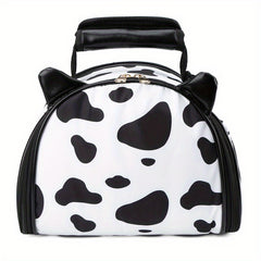 Cow Pattern Mommy Bag Crossbody Portable Baby Mother's Bag