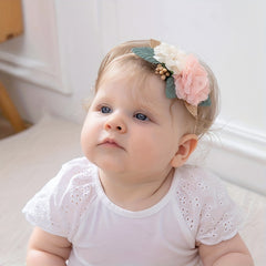 3pcs Flowers Headband Hairband Hair Accessories For Baby Girls