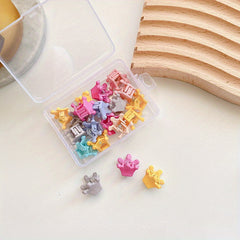20PCS Mini Hair Claw Girls Shark Claw Hair Accessories For Girls