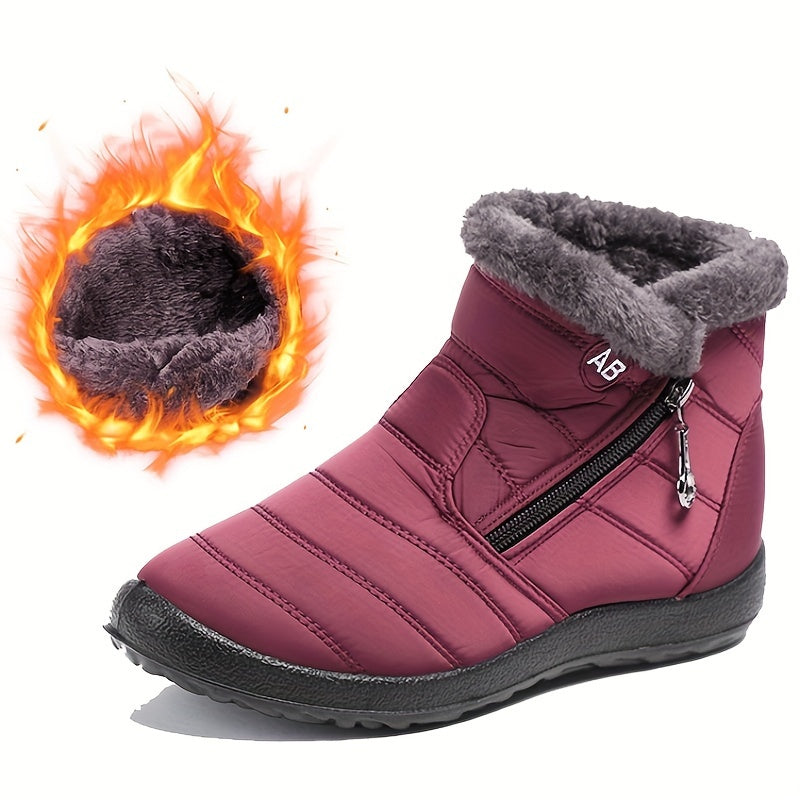 Women's Waterproof Insulated Snow Boots Winter Shoes