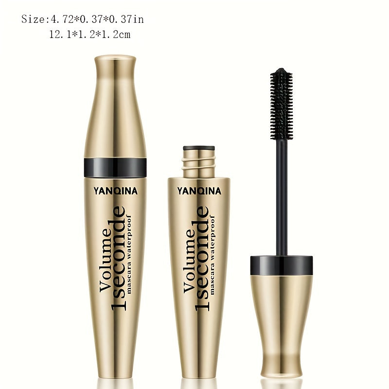 Waterproof Mascara Thickening Curling Silicone Brush Long Lasting Lashes
