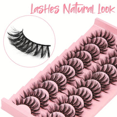 3D False Eyelashes Simulated Thick Curling Lashes Natural Look