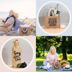 Happy Retirement Coffee Mug Beach Travel Bag Set