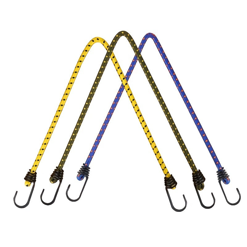Heavy Duty Bungee Cords - Ideal for Luggage, Camping, Tents, Clothes Drying