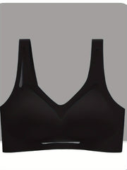 Mesh Wireless Push Up Bra - Breathable Lingerie