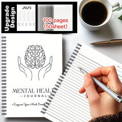 1pc Mixed Paper Spiral Coil Notebook Relief Planner Adult Relaxation Workbook