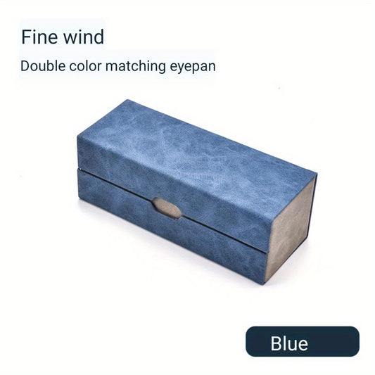 Double Layer Glasses Case Portable Sunglasses Myopia Glasses Case