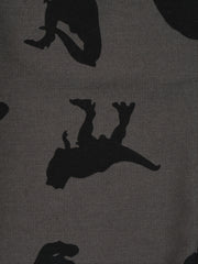 Boys Dinosaur Print Elastic Waist Casual Loose Pockets Shorts