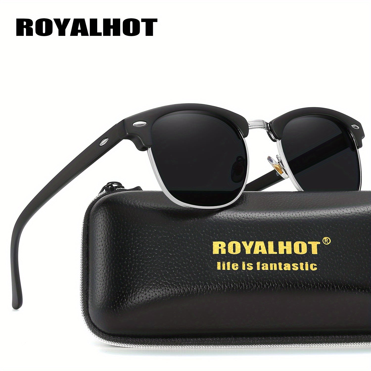 RoyalHot Square Polarized Sunglasses
