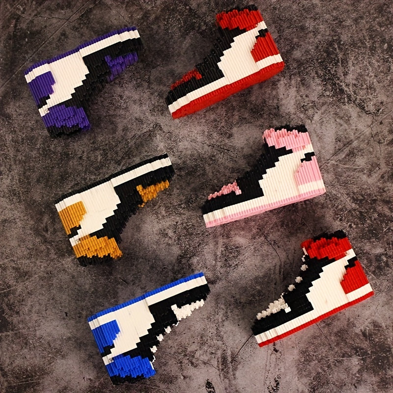 Shoes Building Blocks Pen Holder Gift