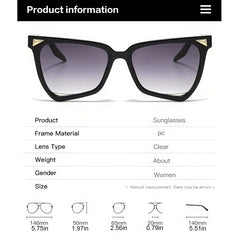 Y2K Irregular Frame Sunglasses Gradient Lens UV400