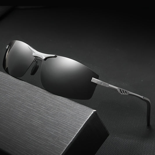ANNBRU Men's Sport Sunglasses Aluminum Magnesium Alloy Glasses