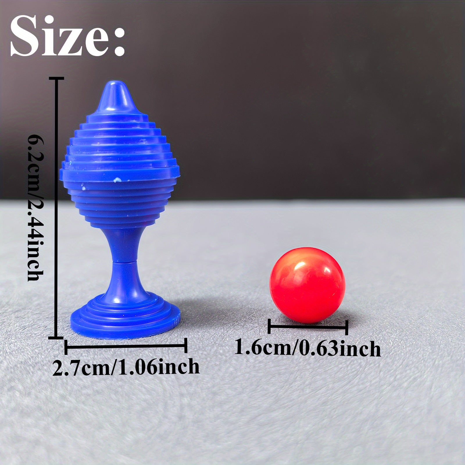 Magic Cup Red Ball Dzi Beads Set