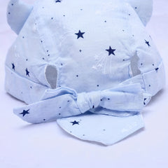Cotton Baby Bandana Hat for 0-6 Months Kids