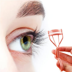 Eyelash Curler with Built-in Comb and 2 Replacement Pads